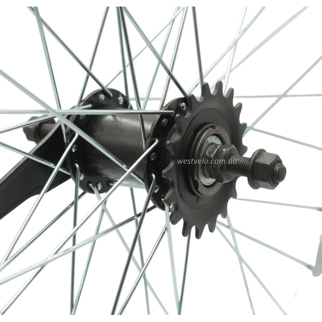 Колесо 28-29 зад, обід 2-ний сірий, втулка. Falcon + к-т фото westvelo.com