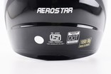 Мото шолом, закритий (XL) AEROSTAR ZEAL (DOT FMVSS 218 CERTIFIED) (DOT) чорний, глянцевий фото westvelo.com