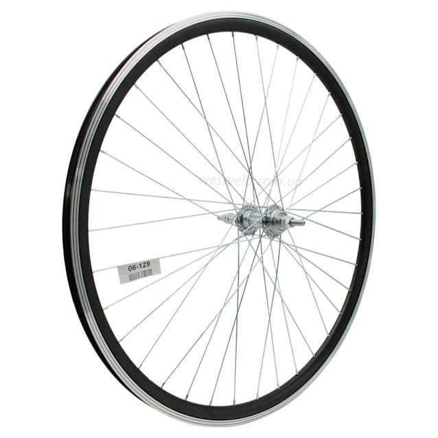 Колесо 28-29 зад, обід 2-ний чорний, втулка ST. на віночках, диск різьба (без назви) фото westvelo.com