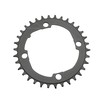 Зірка шатунів передня накладна AL CROSSER чорна на 34 T (104 BCD) (NARROW WIDE)