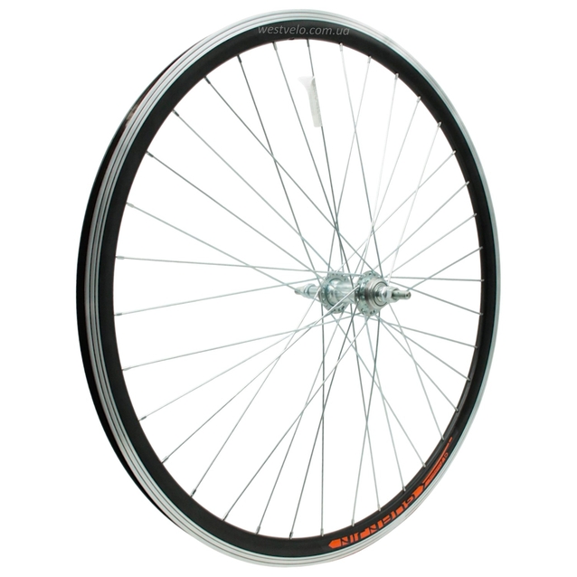 Колесо 28-29 зад, обід 2-ний чорний, втулка ST. на віночках, диск різьба (Guan Jin) фото westvelo.com
