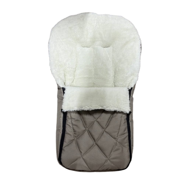 Конверт на хутрі капучино фото westvelo.com