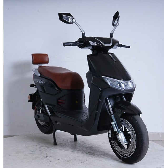 Електроскутер Tailg «T70» A30, двигун 2000W, акумулятор 72V 35Ah графеновий, чорний, колеса 12" фото westvelo.com