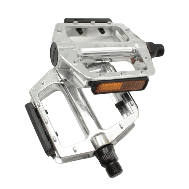 Педалі алюміній NECO WP-625,(120Х100), нікельні фото westvelo.com