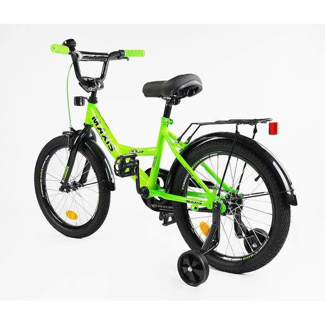 Дитячий велосипед 18 ST Corso «MAXIS» CL-18123 салатовий фото westvelo.com