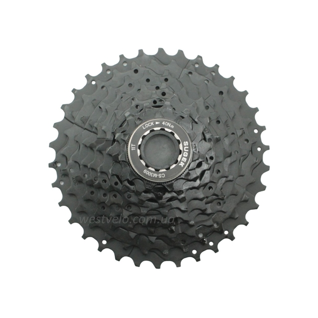 Касета 9 швидкостей SUGEK 9S чорна (11-34T) фото westvelo.com