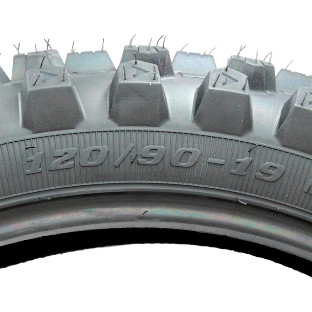 Покришка "19" 120/90-19 Б/К PERFECT (733) шип-кросс TL фото westvelo.com