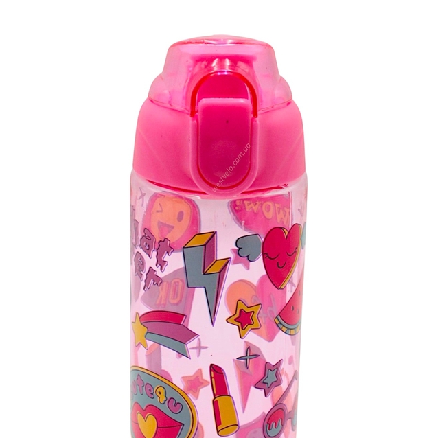 Фляга 700 ml "2cute 4you' пластмасова, рожева фото westvelo.com