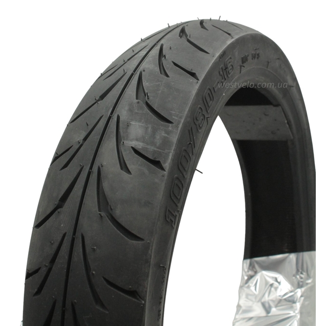 Покришка "16" 100/80-16 Б/К <SERVIS> Пакистан,VOGUE, слік ТL фото westvelo.com