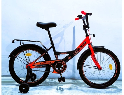 Дитячий велосипед 18 ST Corso «MAXIS» MX-90147 чорно-червоний