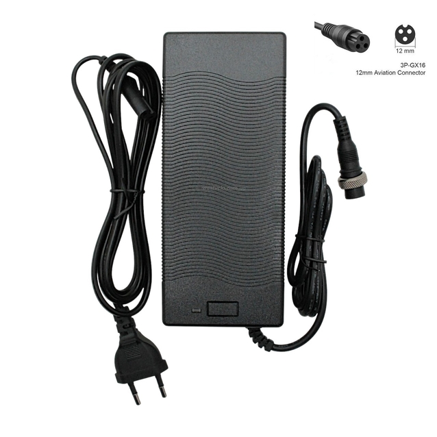 Зарядний пристрій ( 67.2V 2.5 A ) (XVE126-6720175), для Li-ion акумуляторів для електросамоката фото westvelo.com