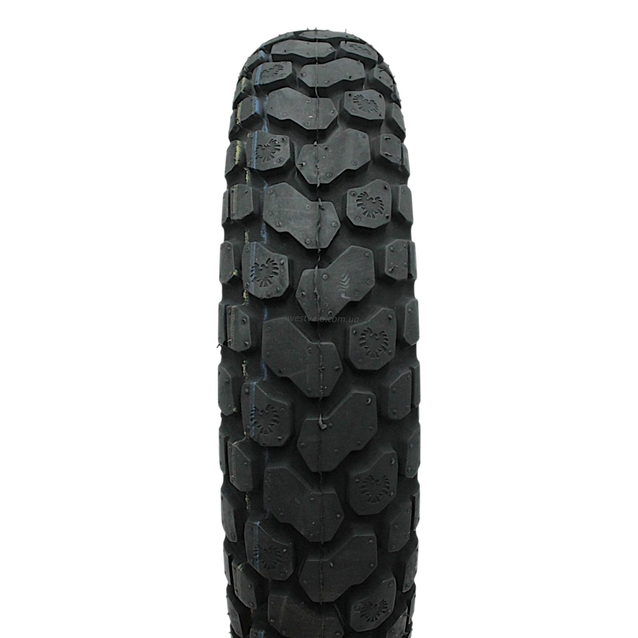 Покришка "10" 3.00-10 Б/К DELI TIRE Індонезія (107) напів-шип TL фото westvelo.com