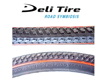 Покришка 28 (40-622) DELI TIRE Індонезія (161) червона смуга
