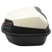 Кофр (багажник) для мотоцикла задній ROBIK 48 (390х390х290) 48L "JSBM" глянцевий, слонова кістка фото westvelo.com