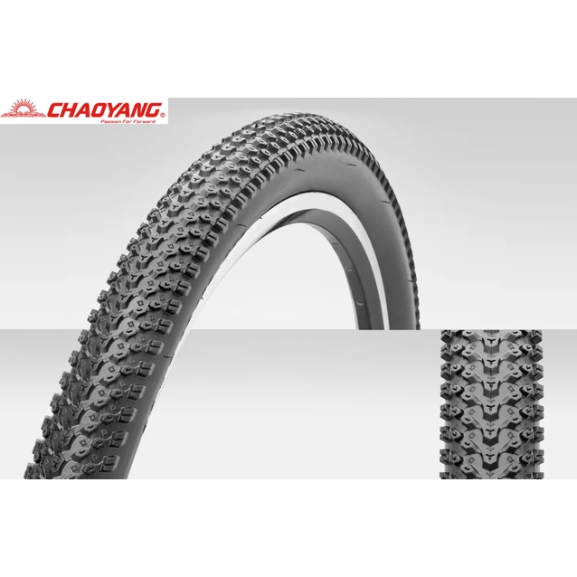 Покришка 27.5-2.10 CHAOYANG (5129) шип "зерно" фото westvelo.com