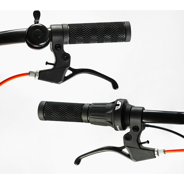 Велосипед 20 MG Corso «F35» MG-20563 магній 11", (к-т SHIMANO) синьо-червоний фото westvelo.com