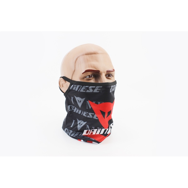 Маска обличчя пилозахисна "DAINESE" GE-82, з чорним малюнком фото westvelo.com