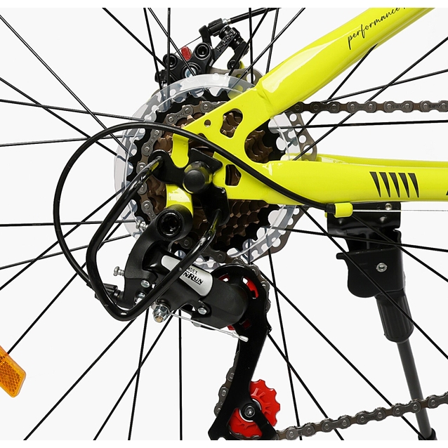 Велосипед 26 ST Corso «ENERGY» EN-26049 сталь 13", (к-т SHIMANO) жовтий фото westvelo.com