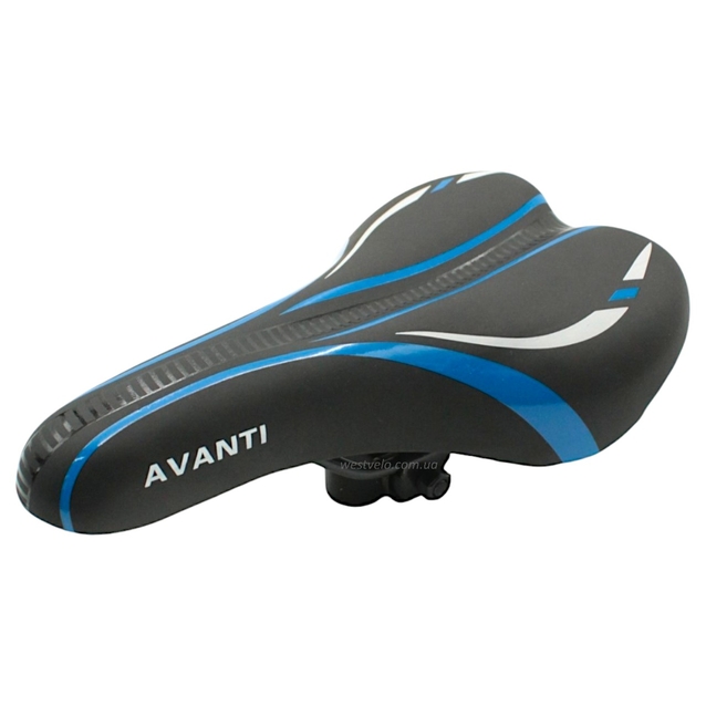 Сідло мтв AVANTI №5920 чорно-синє фото westvelo.com