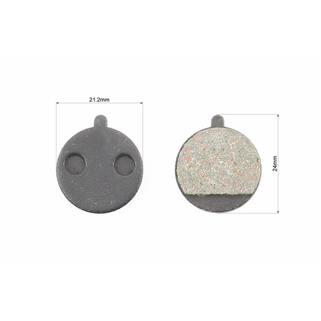 Колодки гальмівні дискові № 15 ANDSON (YL-1063) чорні фото westvelo.com