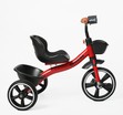 Дитячий велосипед 3-х колісний EVA (піна) Best Trike колеса 10-8, BS-40855/BS-40-855 червоний, сталева рама, озвучування фото westvelo.com