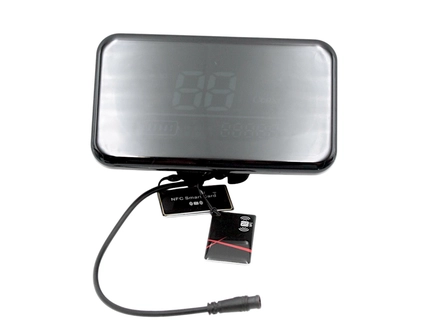 Дисплей для електровелосипеда KM-5810/92 (круглий штекер), 2 ключі NFC, (7 pin)