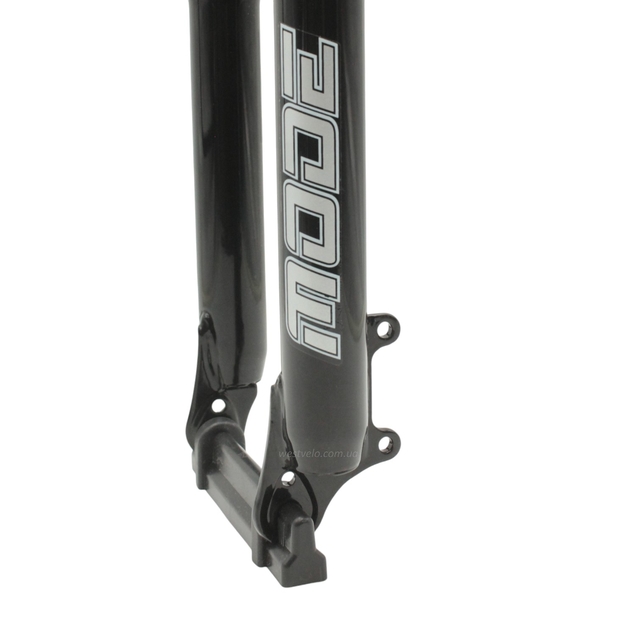 Вилка 26 аморт. безрізьб. Mode N780, RLO AL-ST. Ø28.6мм,+ винос.монет.lockout, під disk, L-255 mm. чорна матова фото westvelo.com