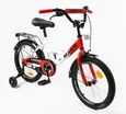 Дитячий велосипед 18 ST Corso «MAXIS» MX-61027 біло-червоний фото westvelo.com