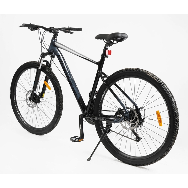 Велосипед 29 AL Corso «MAGNUS» MG-89624 алюміній 21", (к-т SHIMANO) графітовий фото westvelo.com