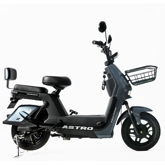 Електроскутер Corso «ASTRO» TR-003964, двигун 500W, акумулятор 60V/20Ah сірий, колеса 10" фото westvelo.com