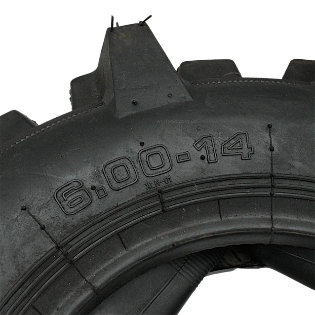 Покришка "14" 6.00-14 (мотоблок) XLCL + камера, 8PR фото westvelo.com
