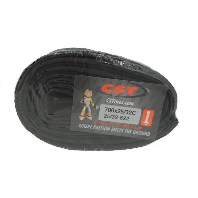 Камера турист 28 короткий ніпель AV 35mm CST (25-32) (700х25/32) фото westvelo.com