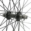 Колесо 28-29 перед, обід 2-ний сірий, втулка ST. на віночках чорна, чорна спиця фото westvelo.com