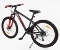 Велосипед 26 AL Corso «NEXT» NX-26159 алюміній 15", (к-т SHIMANO) графітово-червоний фото westvelo.com