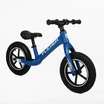 Велобіг 12 Corso надувні колеса, нейлонова рама «FLICKER»  FL-3034-15 синій фото westvelo.com
