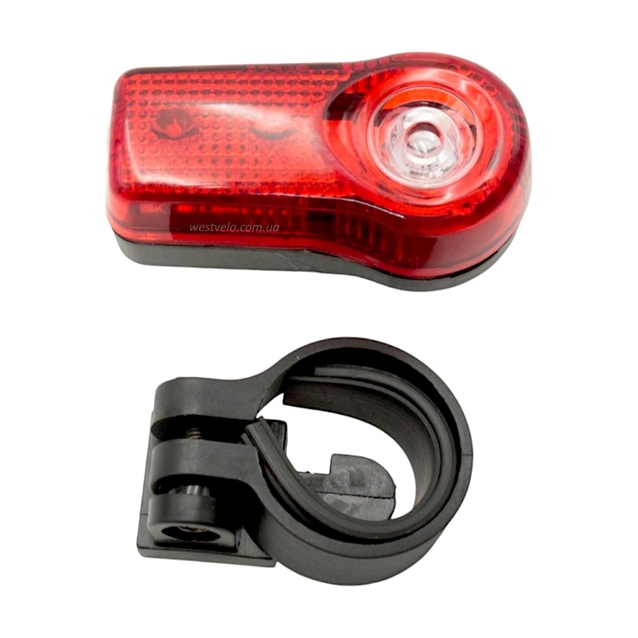 Мигалка на батарейках зад. JING YI, JY-173A фото westvelo.com