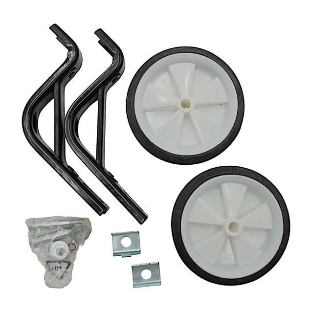 Бокові дитячі колеса (Ø 12-16) пластмасові HR09 білі фото westvelo.com