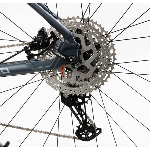 Велосипед 29 AL Corso «APEX» PX-11755 алюміній 19", (к-т SHIMANO Deore) графітово-сірий фото westvelo.com