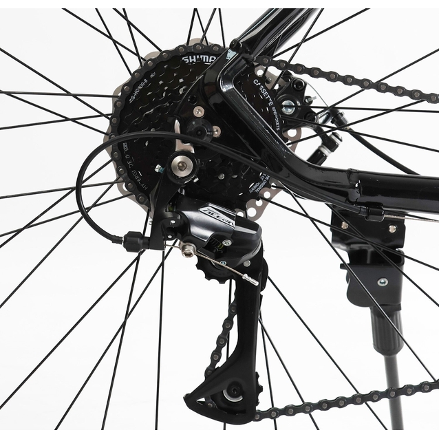 Велосипед 29 AL Corso «ANTARES» AR-29707 алюміній 21", (к-т SHIMANO) графітовий фото westvelo.com