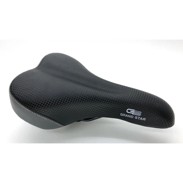 Сідло мтв №5897 GRAND STAR, чорно-сіре фото westvelo.com