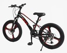 Велосипед 20 MG Corso «FXX» MG-20156 магній 11", (к-т SHIMANO) чорно-червоний фото westvelo.com