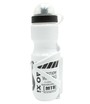 Фляга 650ml. пластмасова біла + фляготримач пластик фото westvelo.com