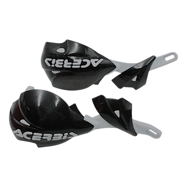 Захист рук на кермо мото ACERBID, 06 чорні фото westvelo.com