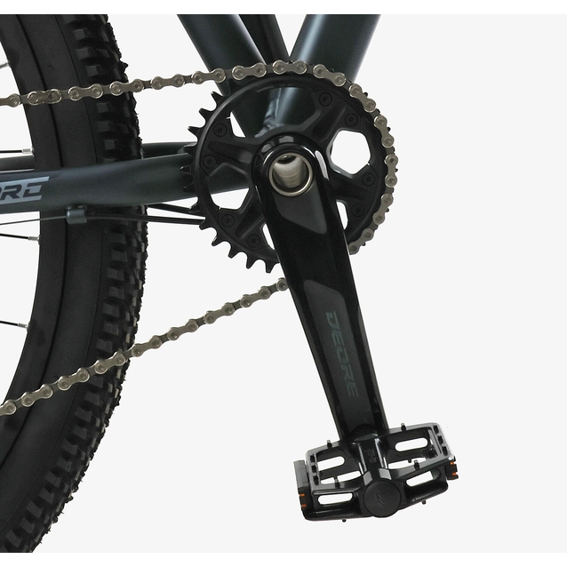 Велосипед 29 AL Corso «APEX» PX-11755 алюміній 19", (к-т SHIMANO Deore) графітово-сірий фото westvelo.com