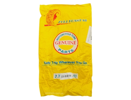 Камера "19" 2.25 -19 (2.50/2.75) GENUINE (TR-4) (прямий ніпель)