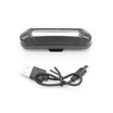 Сідло мтв з отвором AVANTI №521 GEL,чорно-червоне + мигалка usb фото westvelo.com