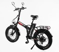 Електрофетбайк 20 ST Corso «KRAFT» KR-31007 сталь, двигун 500W, акумулятор 48V 15Ah літієвий, (к-т SHIMANO) чорно-червоний (1) фото westvelo.com