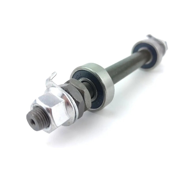 Вісь передньої втулки мтв на пром підшипниках широка L-80мм Ø26. L-145мм фото westvelo.com