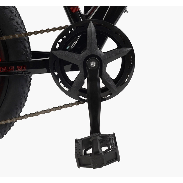 Велосипед 20 MG Corso «FXX» MG-20156 магній 11", (к-т SHIMANO) чорно-червоний фото westvelo.com