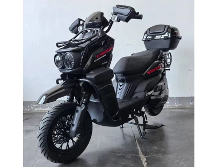 Електроскутер Corso «BLACKFURY» BF-755147, двигун 2800W, акумулятор 72V 40Ah літій-залізо-фосфатний, чорно-червоний, колеса 12"